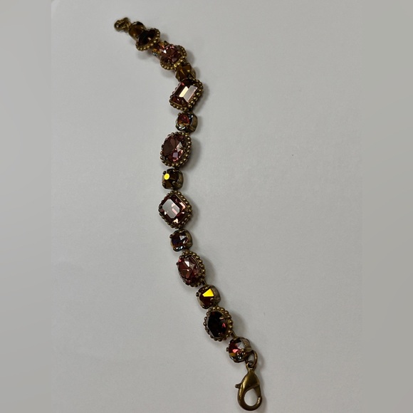 Sorrelli Mahogany  Dahlia Tennis Bracelet - Picture 7 of 11